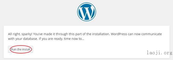 WordPress Installation